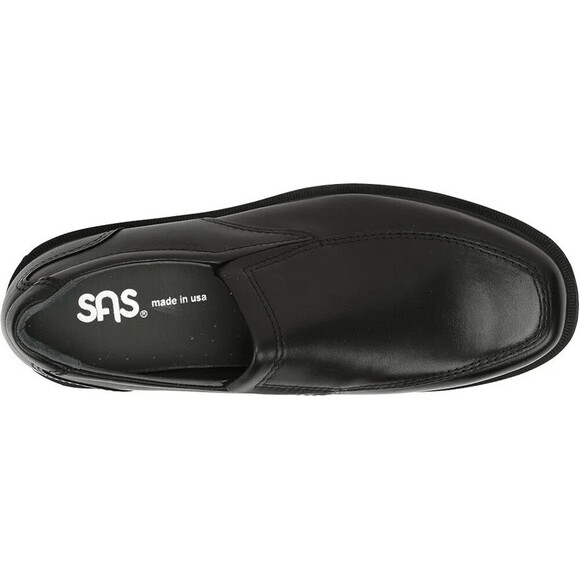 SAS Diplomat 2280-013 Loafers Men\'s US 13.5 Black Leather Slip On Shoes ZAP347 main image 5